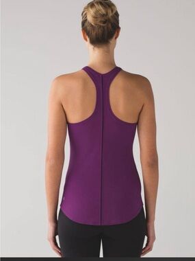 lululemon athletica Purple Racerback Tank Top
